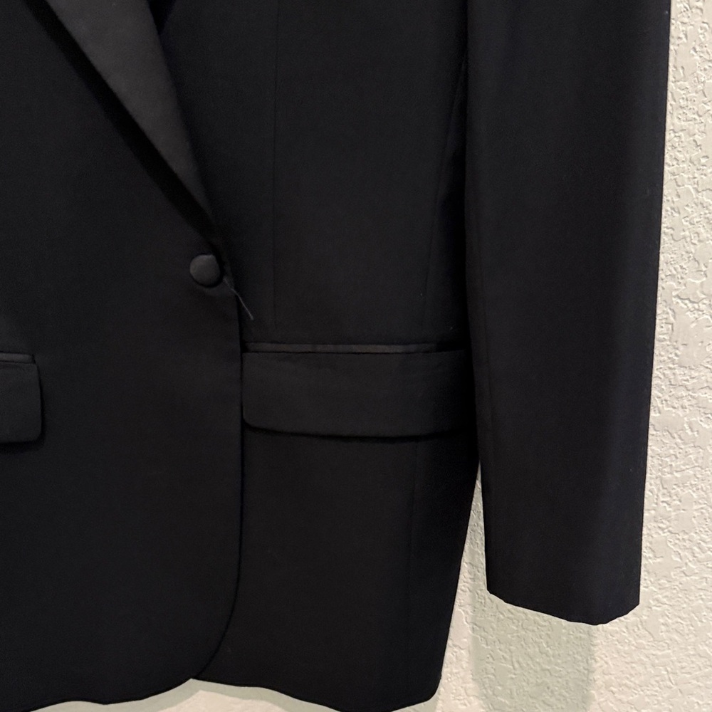 Pierre Balmain Classic Black Men's Blazer 42 L - Picture 6 of 11